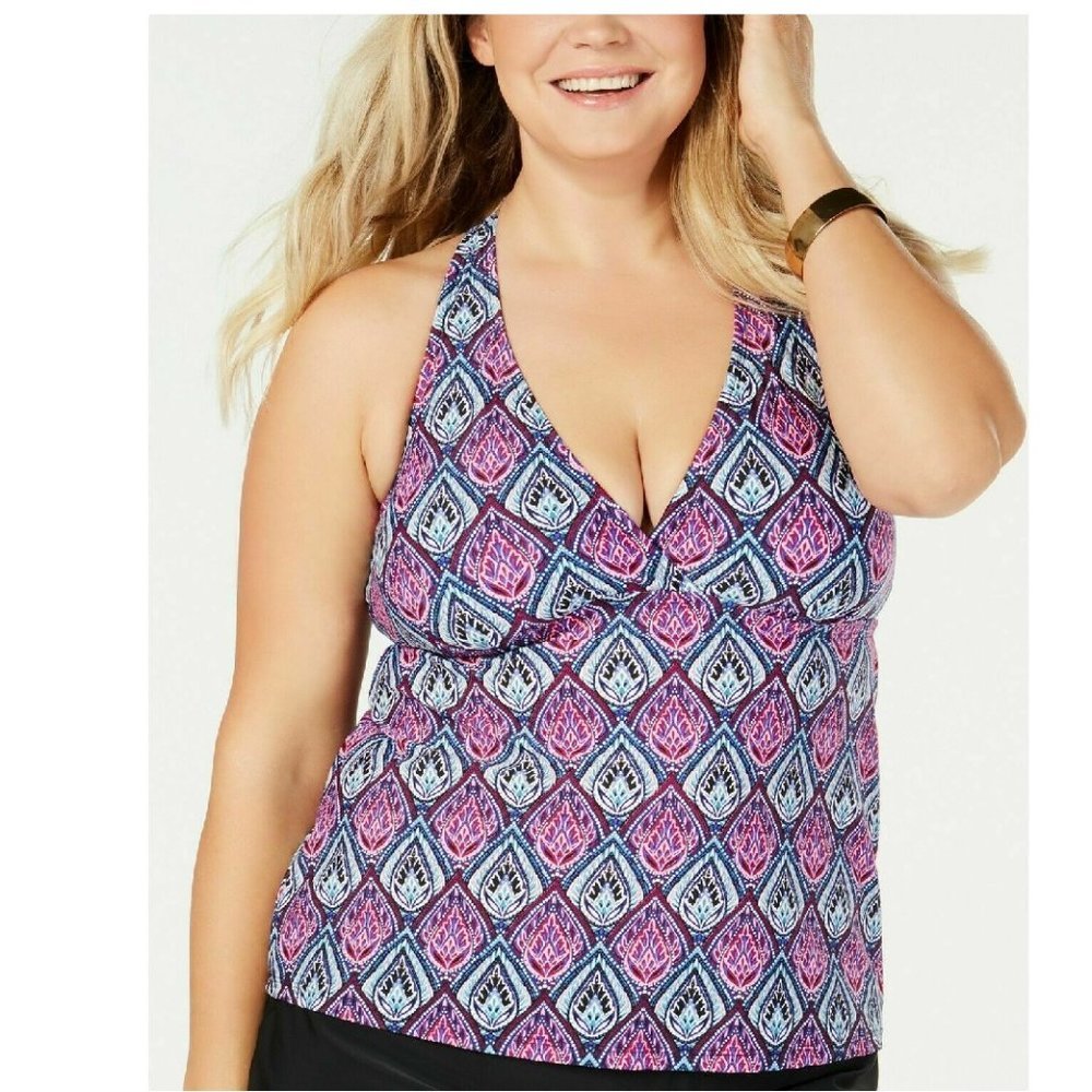 Island Escape Heaven Sent Printed Underwire TOP